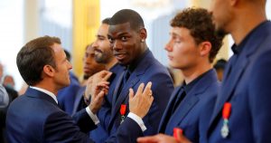 Les joueurs français honorés en tant que président rendent Paul Pogba intéressant