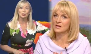 BBC News: Carol Kirkwood interceptée par le téléspectateur pour avoir confondu la France avec le Portugal dans les prévisions | TV et radio | Showbiz & TV