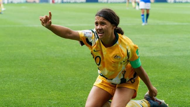 Italy kept Sam Kerr under wraps. (Photo by Pier Marco Tacca/Getty Images)