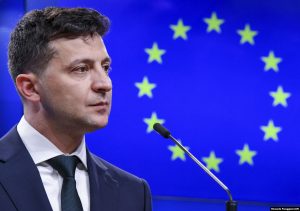 Rencontre de M. Zelenskiy avec les présidents français et allemand cette semaine
