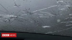 Tempête française: La grêle frappe le sud-est de la France