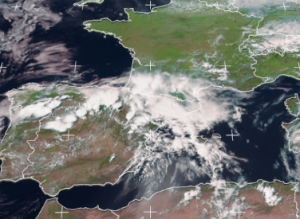 Des pluies et des orages se précipiteront du sud de la France vers la péninsule des Balkans jusqu'à mercredi