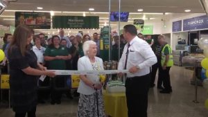 Morrisons magasin régulier «sur la lune» à l'honneur d'ouverture