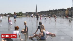 Europe vague de chaleur: la ville française de Bordeaux atteint un record de température