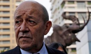 French Foreign Minister Jean-Yves Le Drian