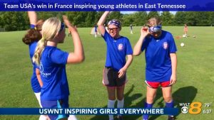La victoire de l'équipe américaine en France inspire les jeunes athlètes de l'est du Tennessee