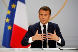 Le président français Macron maintient sa salle de presse à l'intérieur du palais de l'Elysée | Voix de l'amérique