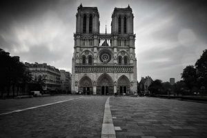 Notre-Dame de Paris. Credit: Sacha Fernandez via Flickr (CC BY-NC-ND 2.0). Filter added.