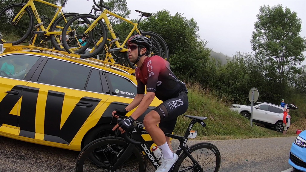 VIDEO - Actualités du Tour de France 2019 - A bord des coureurs de la 15ème étape - Tour de France